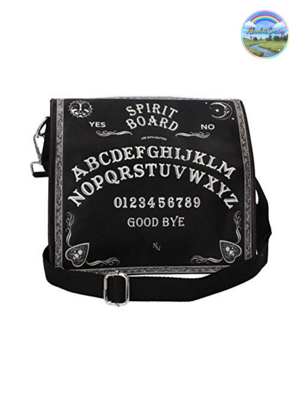 Gothic Spirit Board Shoulder Bag Satchel PU Canvas